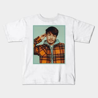 rex orange county grey Kids T-Shirt